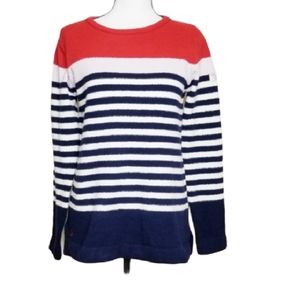 JOULES SEAHAM STRIPED CHENILLE SWEATER NWT